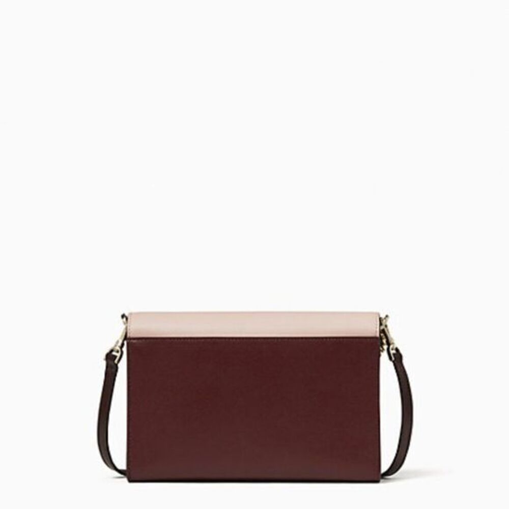 NWT kate spade Carson colorblock convertible crossbody‎ , Rose smoke - Picture 5 of 11